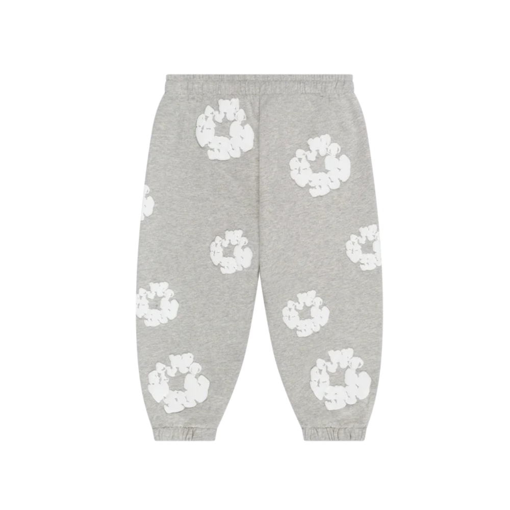 Denim Tears Kids Cotton Wreath Sweatpants Gray
